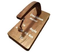 Decision Maker, Swing Maker Pendulum nei momenti indecisi per trovare la risposta alla tua domanda, B