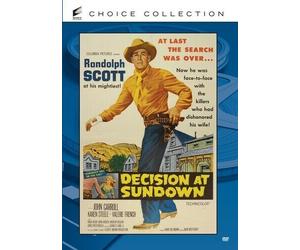 Decisione Al Tramonto DVD (1957) - Randolph Scott, Noah Beery Jr., John Carroll