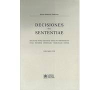 Decisiones seu sententiae. Selectae inter eas quae anno 2015 prod