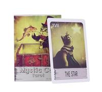 Deck Board Game, Architectural Tarocchi Card, 78 Cards Board Game with Sturdy Build, 14.17x1.57x1.57 Spiritual System with Smart Design, Mystic Energy Reading Tool, Meditation Practice for Holiday