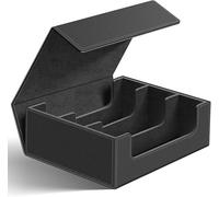 Deck Box per Carte Magic The Gathering,3-Row Trading Card Storage Box,Deck Box di 1800,Magnetic Flip Deck Box per le Carte di Magic Commander TCG