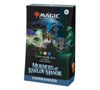 Deck Commander Magic: The Gathering Omicidi al palazzo Karlov - Pesca con indici (mazzo di 100 carte, booster collector campione di 2 carte + accessori) (versione inglese)