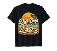 Deck Days Are The Days Funny Cruise Tramonto Maglietta