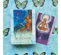 Deck di Carte Oracolo Universal Wisdom 45 Carte & Manuale Blue Angel