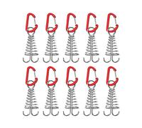 Deck Peg 10 pz/set In Acciaio Inox Tenda Accessori Consiglio Peg Per Outdoor Viaggi Campeggio Escursionismo Primavera