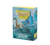 Deck Protector Japanese Matte Dual Glacier 'Miniom' 60 pcs