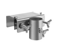 Deck Railing Umbrella Holder - Supporto per terrazza e balcone come morsetto, base universale regolabile per campeggio, giardino, terrazza, barbecue, attività all'aperto