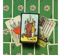 Deck Tarocchi Borderless Smith-Waite 84 Carte di US Games Systems