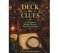 Deck the Clues: A Christmas Murder Mystery Word Search Book