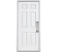 Deck the Door Decor Piastra di spinta per porta, montaggio adesivo 3M, diverse dimensioni e finiture (nichel satinato, 4 x 16) (confezione da 4)