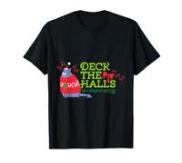 Deck The Halls Animali Domestici Blah Blah Whatever Maglietta