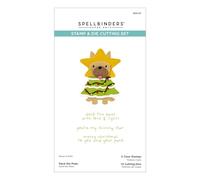 Deck The Paws - Set di timbri trasparenti e fustelle della collezione Merry Mischief