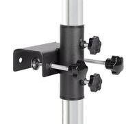 Deck Umbrella Holder - Adjustable Metal Clamp Mount, Patio Parasol Support Base | Heavy Duty Portable Fixing System Secure Grip Installation Device Outdoor Shade Stability Solution For Beach Balcony P