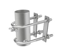 Deck Umbrella Mount, Adjustable Patio Pole Clip, Portable Bracket Base Holder, Interactive Balcony Railings, Beach Trips, Poolside Shade, Camping Setup, Outdoor Lawn Grilling 4.72x6.3x1.77 Inches