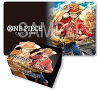 Deckbox and Playmat - One Piece Card Game - Monkey.D.Luffy - Bandai