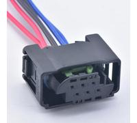 DECKBU Connettore a pedale acceleratore femmina a 6 pin Pigtail 7M0973119 per sensore valvola a farfalla con filo (interno nero)