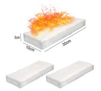 Decke Piumoni Focolare Firplace Magnesio Sicurezza Bianco 30 10 1CM 5CM