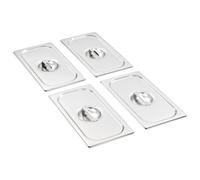 Deckel für GN 1/3 Behälter 4 Stk. Edelstahl