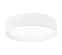 Deckenleuchte Bianco Ø32cm LED Coperta Lampada IN Stoffa Moderna Soffitto Dentro