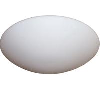 Deckenleuchte Bianco Opaco LED Ø40cm Plafoniera Economia Lampada Interno Vetro [EEK: G]