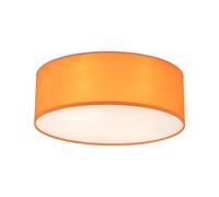 Deckenleuchte Cameretta Dei Bambini Tessuto Rotondo Ø 38 CM H:14 Arancio 4x E27