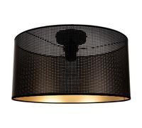 Deckenleuchte Cucina Loft Metallo Oro Nero Ø40 CM E27 Elegante Plafoniera