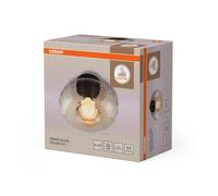 Deckenleuchte Paredon OSRAM E27 Senza Abbagliamento Flur Nero Trasparente Ø28 cm