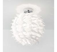 Deckenleuchte Plafoniera Bianco Metallo Ø 44 CM E27 Moderno Decorativo Camera