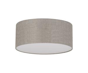 Deckenleuchte Tessuto Schermo Ø 45 CM Tondo Blendarm Piatto Plafoniera Soggiorno