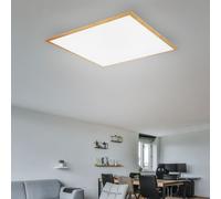 Deckenpanel Luci Soggiorno Plafoniera MDF Opale Stile Country LED Larghezza 45cm
