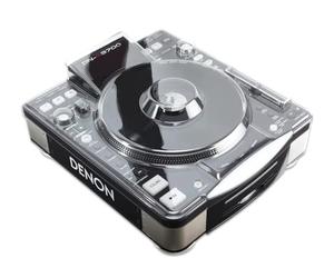 Decksaver Cover per Denon DNS3700 - Coperchio protettivo in policarbonato super resistente in colore trasparente fumé brevettato, prodotto nel Regno Unito, la scelta dei DJ per una protezione