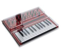 Decksaver Cover per Korg Monologue (Soft-Fit) - Coperchio protettivo in policarbonato super resistente in colore fumé trasparente, prodotta nel Regno Unito, la scelta dei produttori per una protezione