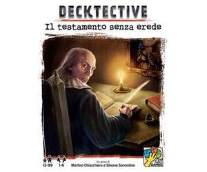 DECKTECTIVE. Il testamento senza erede. Gioco da tavolo