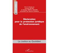 Déclaration pour la protection juridique de l'environnement