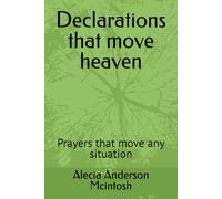 Declaration that move heaven: Prayers that move any situation