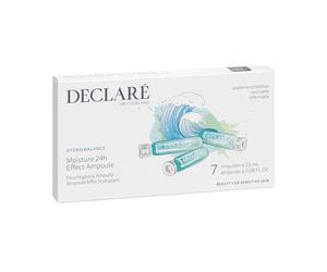 Declaré Moisture 24H Effect Ampoule 7 x 2,5 ml - Fiale idratanti con effetto 24 ore con acido ialuronico ed estratto di piante del deserto - Idratano intensamente - Adatto a tutti i tipi di pelle