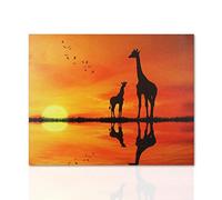 Declea Home Decor Quadro Etnico, Cotone, Multicolore, 80X60