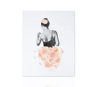 Declea Quadro glamour Floral Dance Stampa moderna di alta qualità - arredo per soggiorno camera da letto Stampa su tela 100% cotone