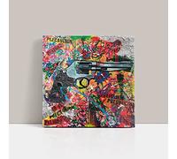 Declea Quadro moderno Stampa glamour Gun Pistola pop art - arredamento moderno per la casa quadro per il salotto decorazione casa