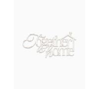Declea Scritta in Legno Together is Home, Decorazione murale arredo Moderno Scritta in Legno