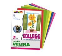 DECO - 706-24 - Album di carta velina - 24x34cm - colori assortiti - DECO - 24 fogli - 82002 - Conf. da 1 Pz. - 706-24