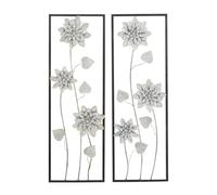 Deco 79 Decorazione da parete, S/2, 36 "W, 36" H, grigio