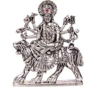 Deco Alankaram Presents Dea Durga Devi/Maa Sherawali Idol - Navratri Pooja Statue Decorativa Showpiece #Frienemy-0814