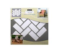 Deco Art decads-k.406 Decor Stencil 18 x 18 Hringbon Americana Decor Stencil 18 x 18 Herringbon