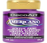 Deco Art - Pittura acrilica per arti e mestieri, viola brillante, 56,7 g