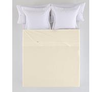 Deco_AX17688.Nest_Lenzuolo lenzuolo sopra colore crema - Letto da 105 50% cotone / 50% poliestere - 144 fili. Gramage: 115