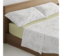 Deco_AX403748.Nest_Set di lenzuola Circe Colore Crema. Letto da 150 cm. 3 pezzi