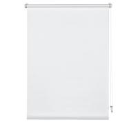 Deco Company, 23-1022 Tenda a Rullo con Morsetti, Tenda per luce diurna, Opaco, Tutte parti montaggio incluse, Morsetto singolo, Bianco, 85 x 150 cm (LxA)