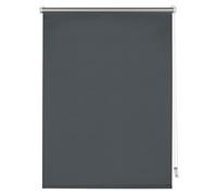 Deco Company, Tenda a Rullo Termica, Con Rivestimento Termico, Montaggio a Incastro, Altamente Riflettente, Risparmio Energetico, Oscurante, Materiale di Montaggio Incluso, Antracite, 90 x 150 cm