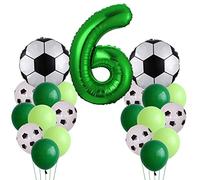 Deco compleanno calcio 6 anno, deco compleanno calcio 6 anno, deco compleanno calcio 6 anno, deco compleanno calcio 6 anno, palloncino 6 anno per festa calcio
